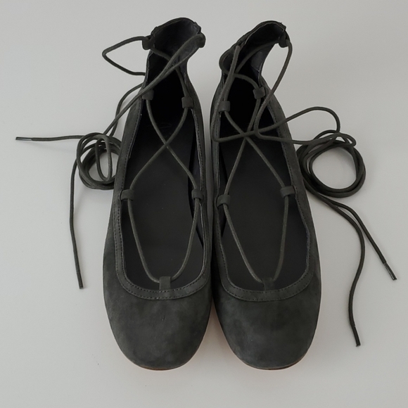 Joie Jennessa Ankle Wrap Ballet Flats - Picture 3 of 13